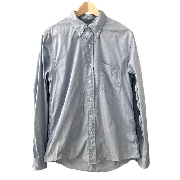 Jack Spade Button Down Oxford Shirt - Blue - Medium - Picture 1 of 8